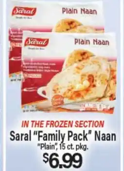 Angelo Caputo's Fresh Market Saral Family Pack Naan offer