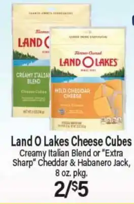 Angelo Caputo's Fresh Market Land O Lakes Cheese Cubes offer