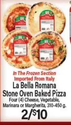 Angelo Caputo's Fresh Market La Bella Romana Stone Oven Baked Pizza offer