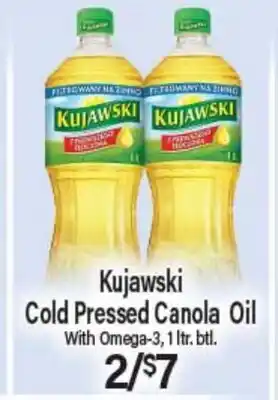 Angelo Caputo's Fresh Market Kujawski Cold Pressed Canola Oil offer