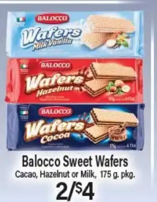 Angelo Caputo's Fresh Market Balocco Sweet Wafers offer