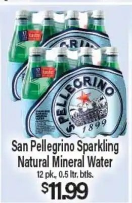 Angelo Caputo's Fresh Market San Pellegrino Sparkling Natural Mineral Water offer