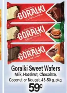 Angelo Caputo's Fresh Market Goralki Sweet Wafers offer