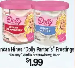 Angelo Caputo's Fresh Market Duncan Hines Dolly Parton's Frostings offer