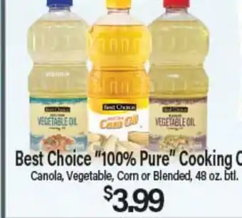 Angelo Caputo's Fresh Market Best Choice 100% Pure Cooking Oil offer