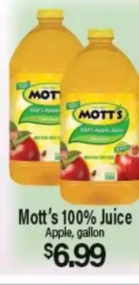 Angelo Caputo's Fresh Market Mott's 100% Juice offer