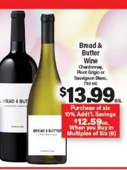 Angelo Caputo's Fresh Market Bread & Butter Wine offer