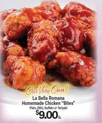 Angelo Caputo's Fresh Market La Bella Romana Homemade Chicken Bites offer