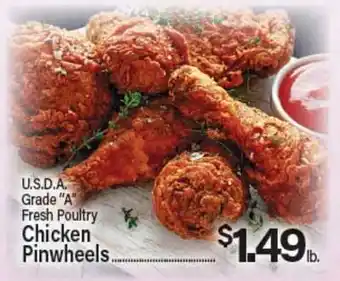 Angelo Caputo's Fresh Market U.S.D.A. Grade A Fresh Poultry Chicken Pinwheels offer