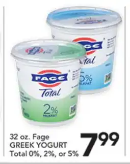 Pete's Fresh Market 32 oz. Fage GREEK YOGURT offer