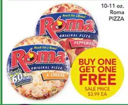 Pete's Fresh Market 10-11 oz. Roma PIZZA offer