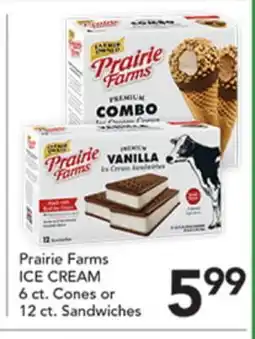 Pete's Fresh Market Prairie Farms ICE CREAM offer