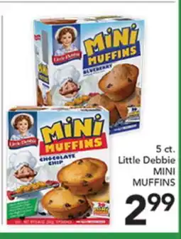Pete's Fresh Market 5 ct. Little Debbie MINI MUFFINS offer