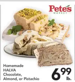 Pete's Fresh Market Homemade HALVA offer