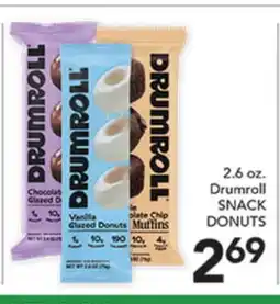 Pete's Fresh Market Drumroll SNACK DONUTS offer