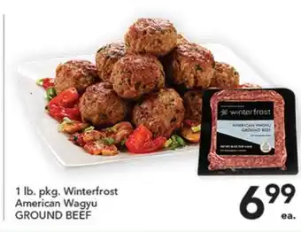Pete's Fresh Market 1 lb. pkg. Winterfrost American Wagyu GROUND BEEF offer