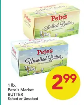 Pete's Fresh Market Pete's Market BUTTER offer