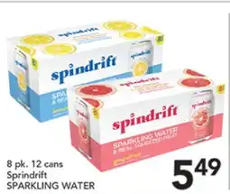 Pete's Fresh Market Sprindrift SPARKLING WATER offer