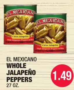 Carnicerias Jimenez EL MEXICANO WHOLE JALAPEÑO PEPPERS offer