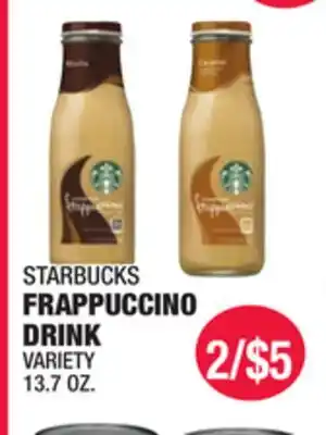Carnicerias Jimenez STARBUCKS FRAPPUCCINO DRINK offer
