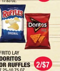 Carnicerias Jimenez TORTILLAS FRITO LAY DORITOS OR RUFFLES offer
