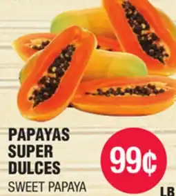 Carnicerias Jimenez PAPAYAS SUPER DULCES offer