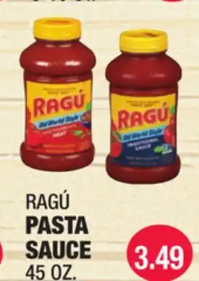 Carnicerias Jimenez RAGÚ PASTA SAUCE offer