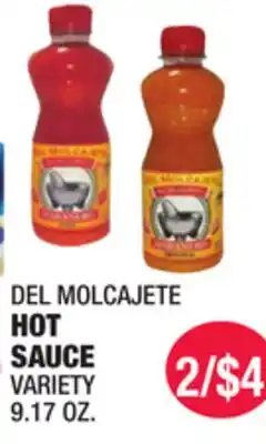 Carnicerias Jimenez DEL MOLCAJETE HOT SAUCE VARIETY offer