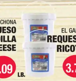 Carnicerias Jimenez EL GATO CHONA QUESO RICOTTA offer
