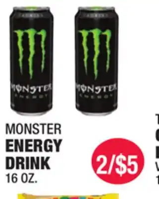 Carnicerias Jimenez MONSTER ENERGY DRINK offer