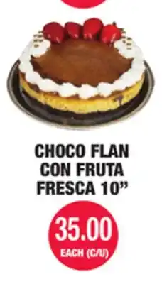 Carnicerias Jimenez CHOCO FLAN CON FRUTA FRESCA 10 offer