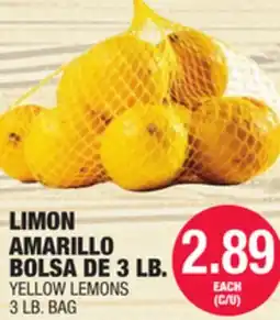 Carnicerias Jimenez LIMON AMARILLO BOLSA DE 3 LB offer