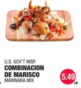 Carnicerias Jimenez U.S. GOV'T INSP. COMBINACION DE MARISCO offer