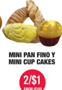 Carnicerias Jimenez MINI PAN FINO Y MINI CUP CAKES offer