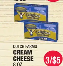 Carnicerias Jimenez DUTCH FARMS CREAM CHEESE offer