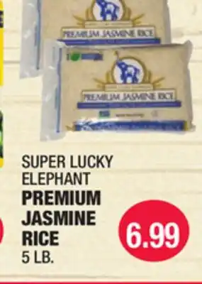 Carnicerias Jimenez SUPER LUCKY ELEPHANT PREMIUM JASMINE RICE offer