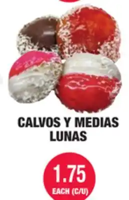 Carnicerias Jimenez CALVOS Y MEDIAS LUNAS offer