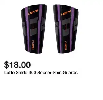 Dick's Sporting Goods Lotto Saldo 300 Soccer Shin Guards offer