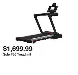 Dick's Sporting Goods Sole F80 Treadmill offer