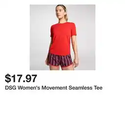 Dick's Sporting Goods DSG Women's Movement Seamless Tee offer