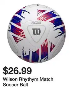 Dick's Sporting Goods Wilson Rhythym Match Soccer Ball offer