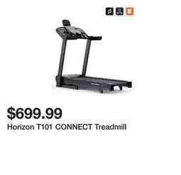 Dick's Sporting Goods Horizon T101 CONNECT Treadmill offer