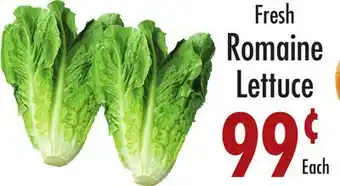 Garden Fresh Market Fresh Romaine Lettuce offer