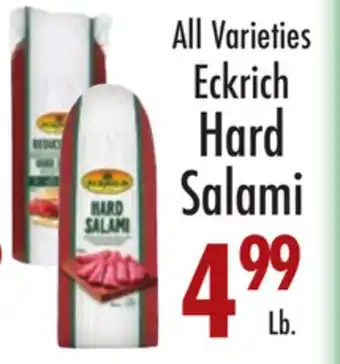 Garden Fresh Market Eckrich Hard Salami offer