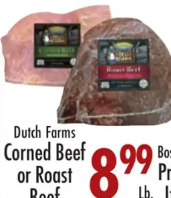 Garden Fresh Market Dutch Farms Corned Beef or Roast Beef offer