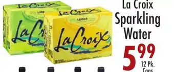 Garden Fresh Market La Croix Sparkling Water offer