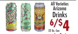 Garden Fresh Market All Varieties Arizona Drinks offer