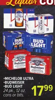 Cermak Fresh Market •MICHELOB ULTRA •BUDWEISER •BUD LIGHT offer