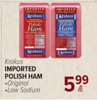 Cermak Fresh Market Krakus IMPORTED POLISH HAM offer