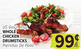 Cermak Fresh Market US Gov't. Insp. WHOLE CHICKEN DRUMSTICKS offer
